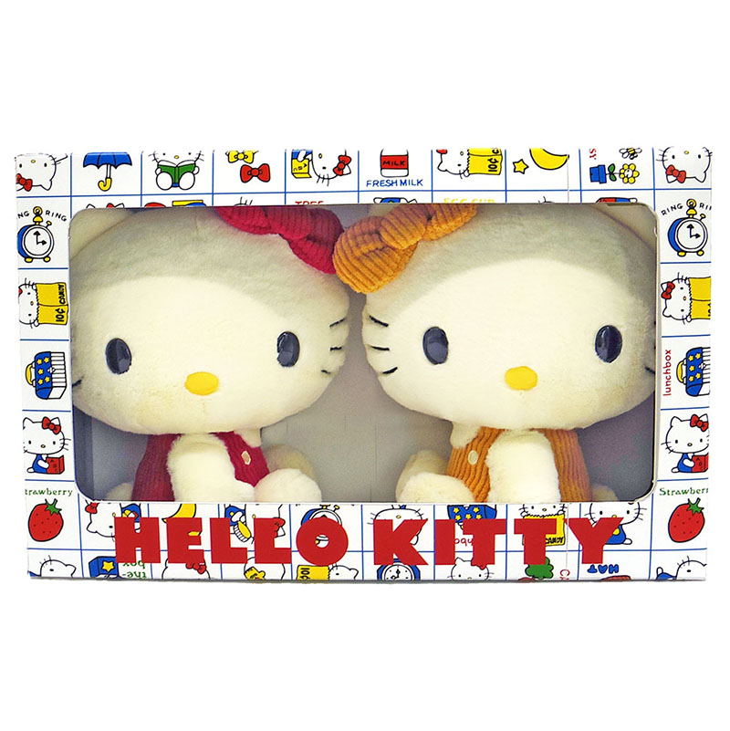 ❤️HELLO KITTY × マクドナルド レトロぬいぐるみ4体セット No.1