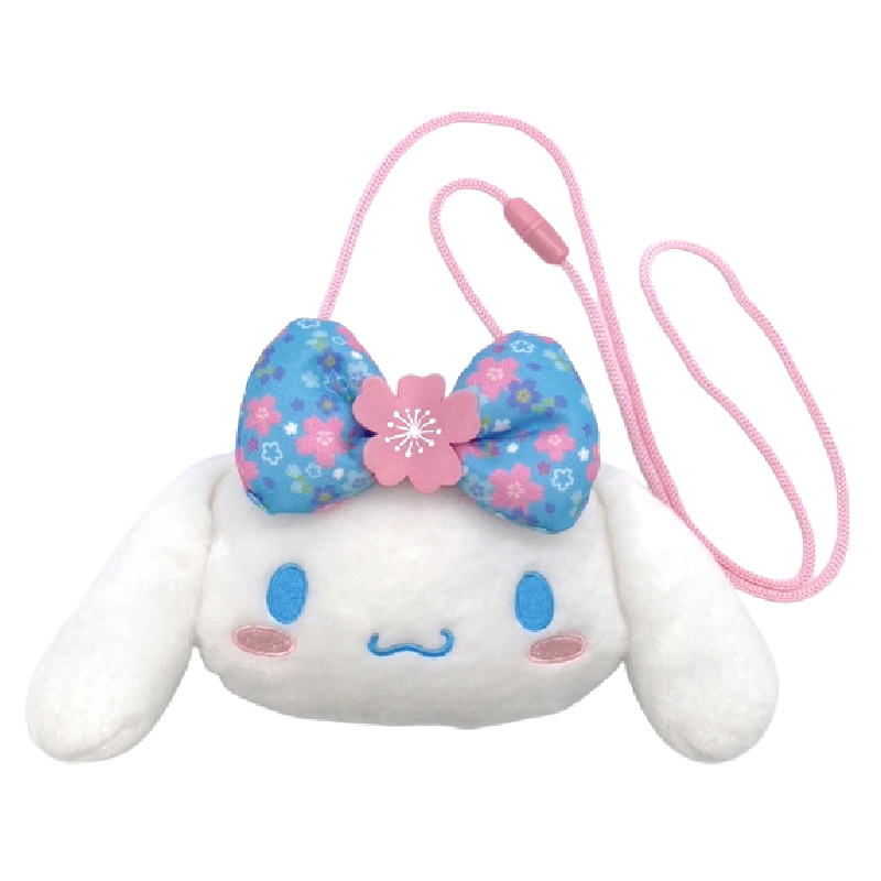 桜着物 フェイスポシェット シナモロール　