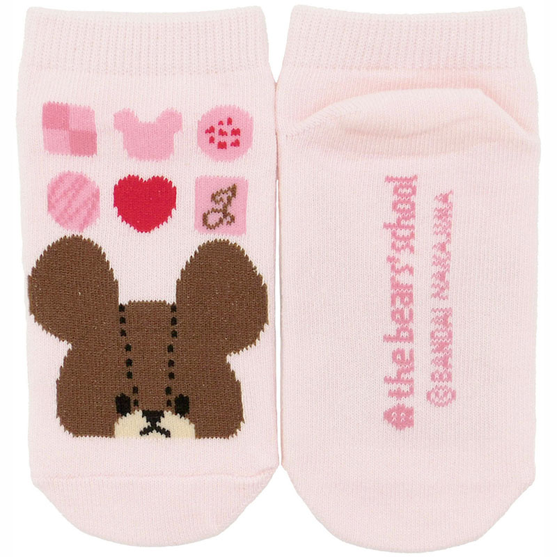 くまのがっこう ジャッキーズチョコレート キッズソックス PK　2025年10月発売