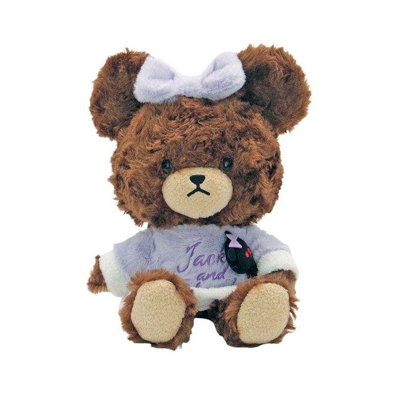 くまのがっこう ペアぬいぐるみ もこもこルームウェア リボン　2025年11月発売