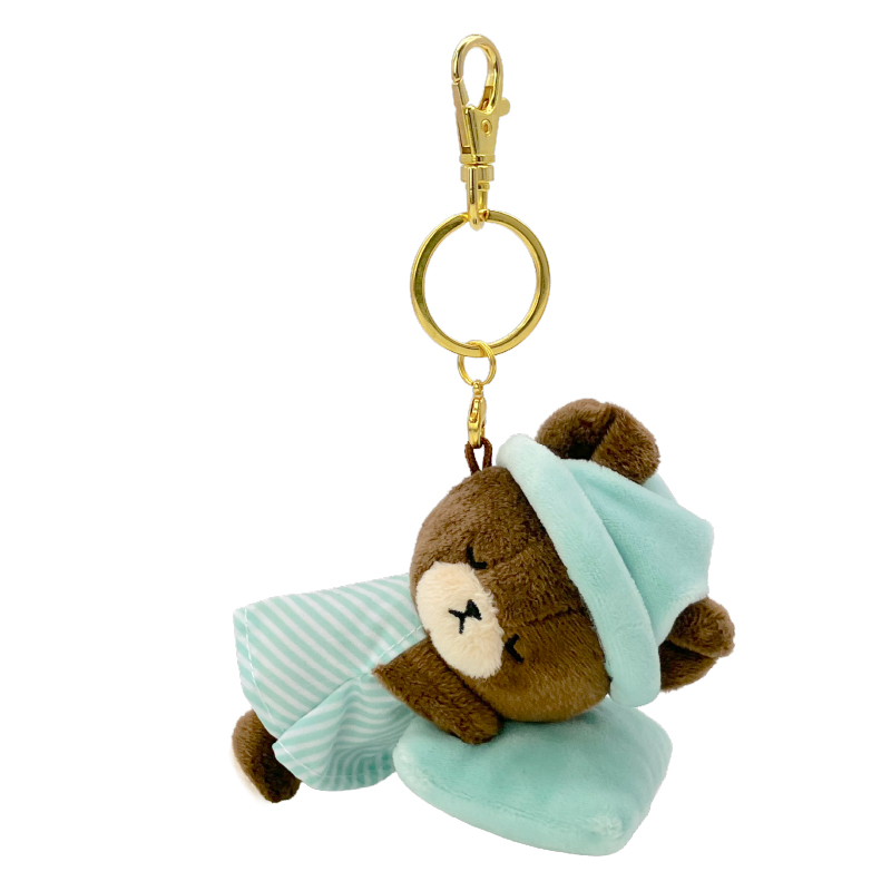 くまのがっこう すやすやワンピース チャームマスコット　2026年7月発売