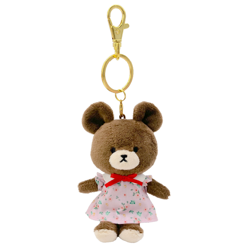 くまのがっこう ピンクフラワー チャームマスコット　2026年7月発売