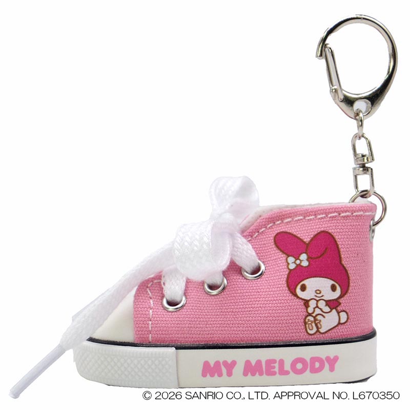推し色スニーカーキーリング　マイメロディ　2026年8月再案内