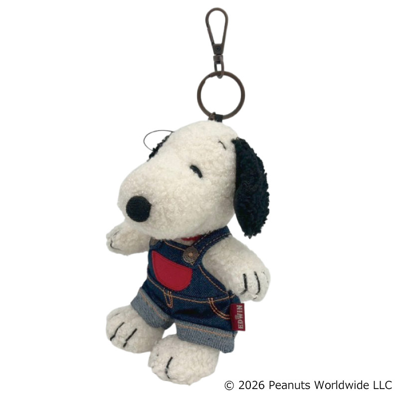 EDWIN デニムブラザーズ スヌーピー チャームマスコット 2026年12月発売