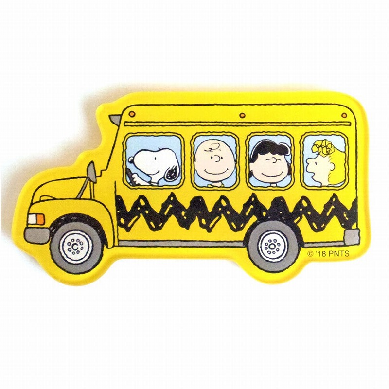 Peanuts マグネッツ アクリル スヌーピー バス ナカジマコーポレーションオンラインショップ