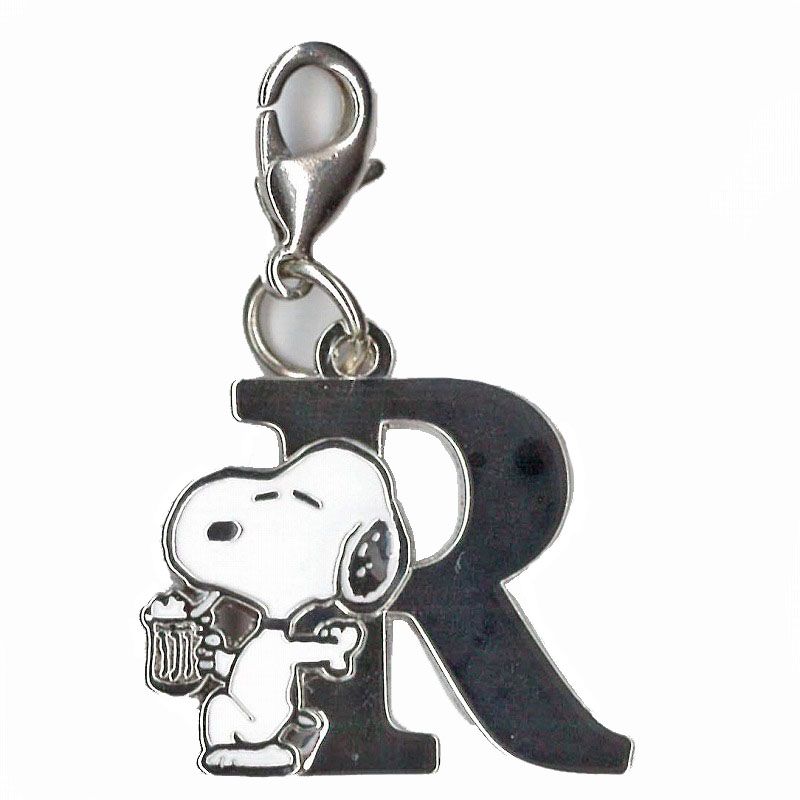 Peanuts チャムコレ スヌーピー イニシャル ｒ ナカジマコーポレーションオンラインショップ