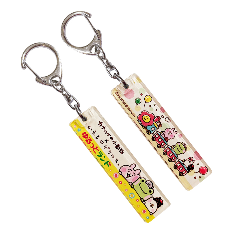 かえるのピクルス　ゆるっとらんどアクリルスティックＫＨ＿ＹＥ　　（株）牛久保工芸社